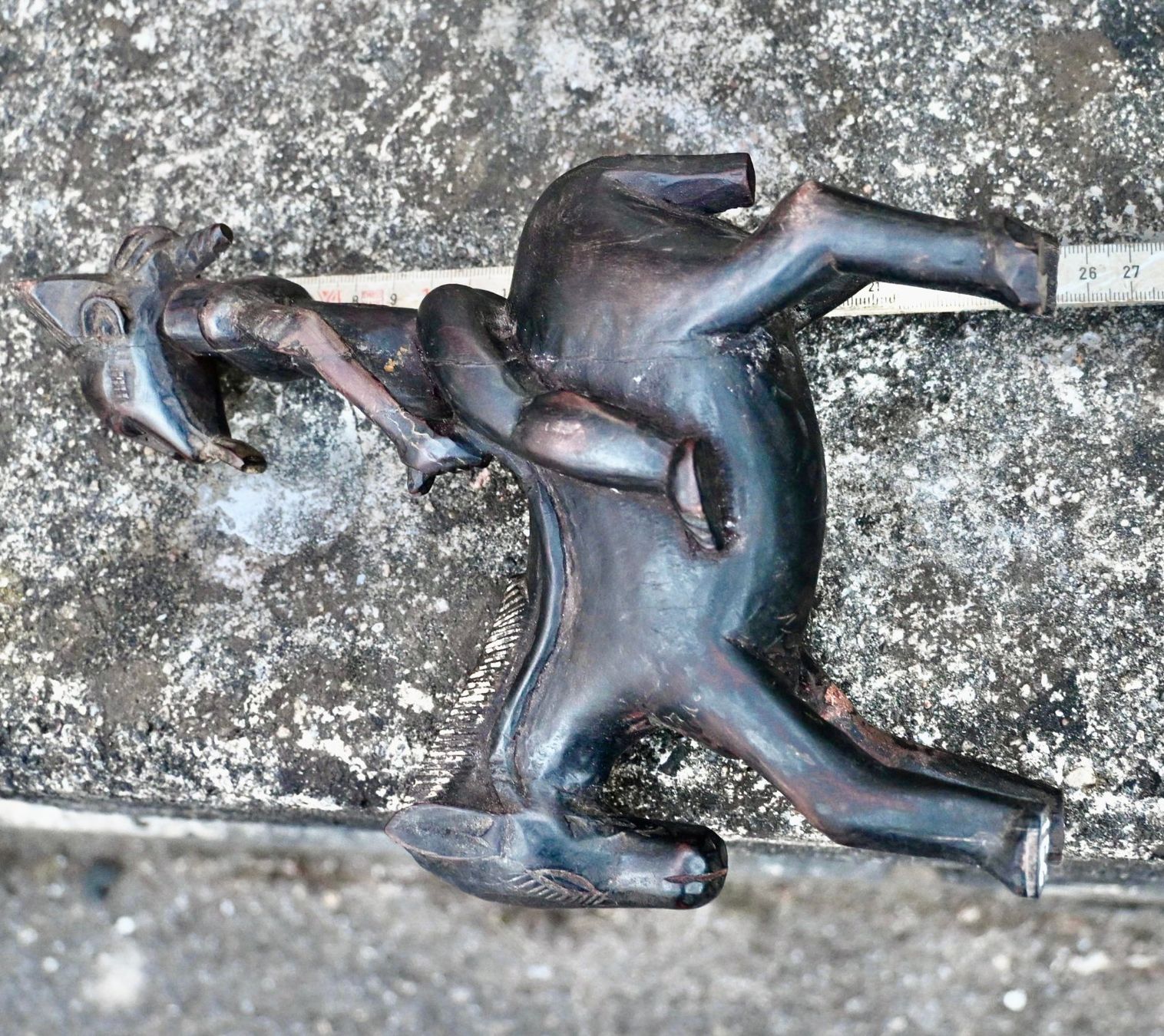 Skulpturen & Statuen: alte afrikanische Reiterstatue SENUFO  H 35.5cm Z156 – Gebraucht aus Pfaffhausen von mono_rec 8