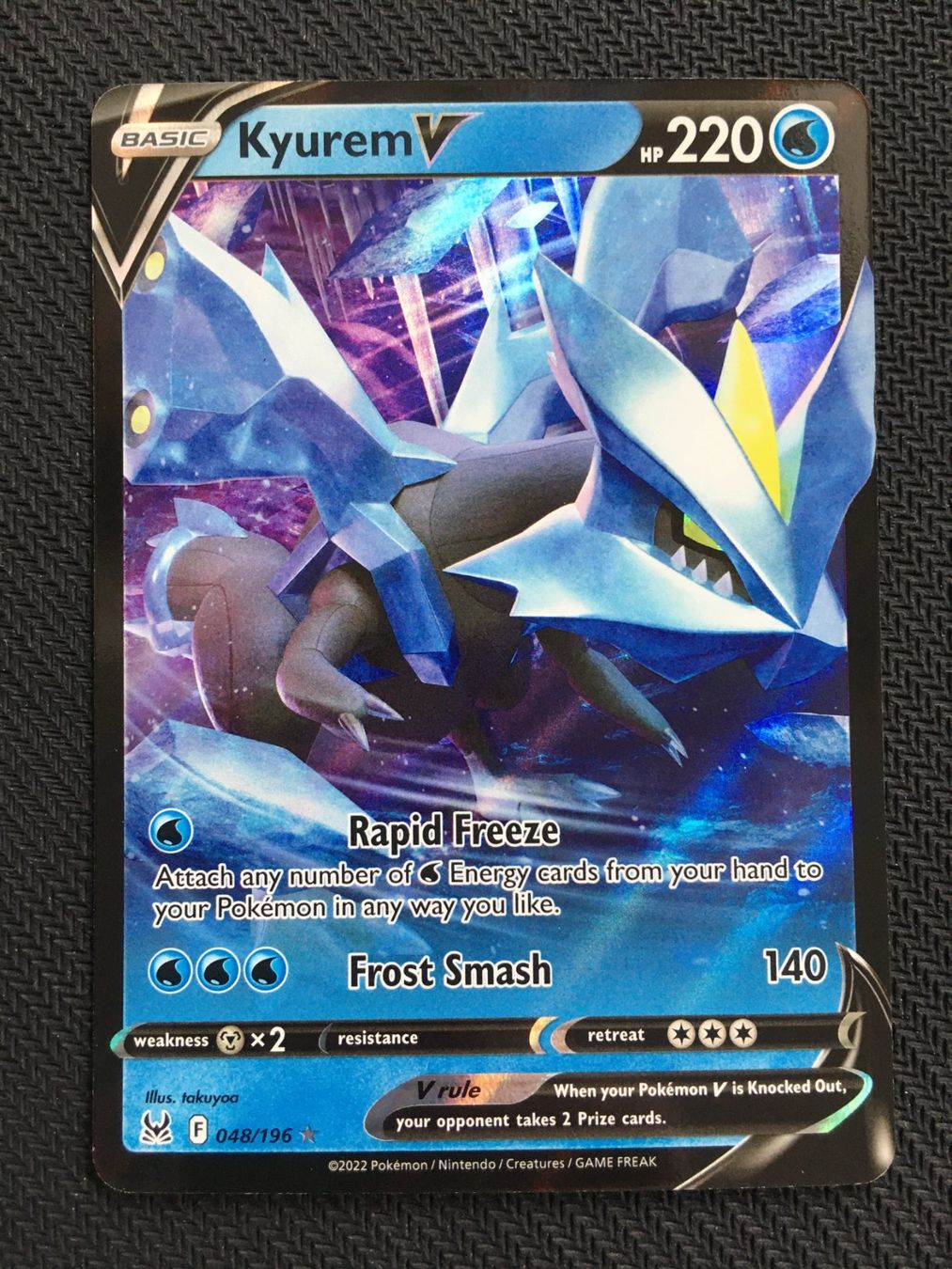 Pokémon Carte collezionabili: Pokémon - Kyurem V - LOR 048 - Lost Origin -EN- – Nuovo (secondo la descrizione) da St.Gallen venduto da Punktchen01