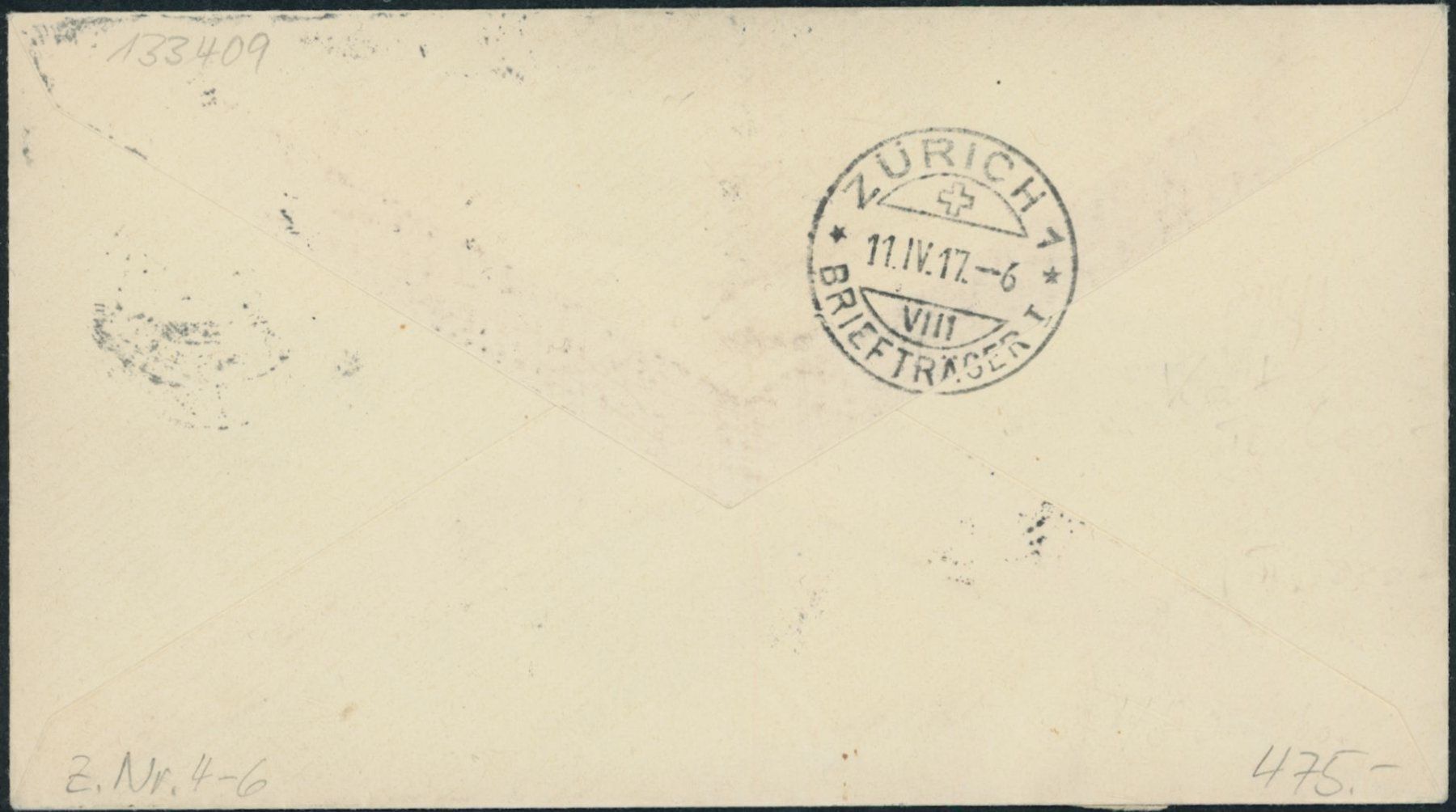 Alle Briefmarken: 1916 - Pro Juventute - R Satzbrief – Gebraucht aus Schindellegi von leecollect 1
