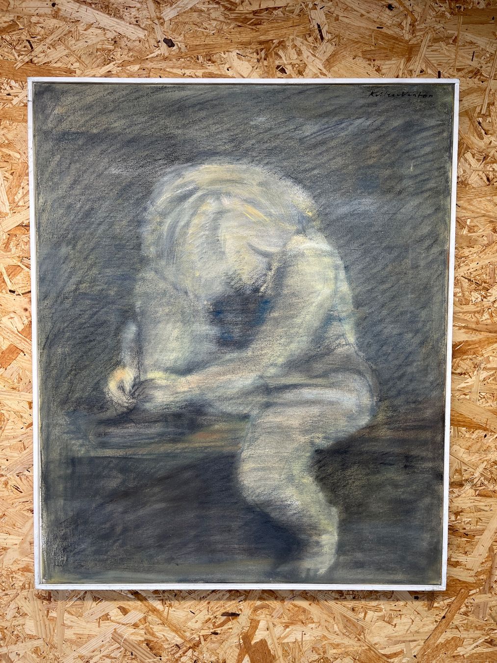 Dipinti: Gemälde Edwin Keller - Venton   (ID M316) – Usato da Gelterfingen venduto da art-and-more