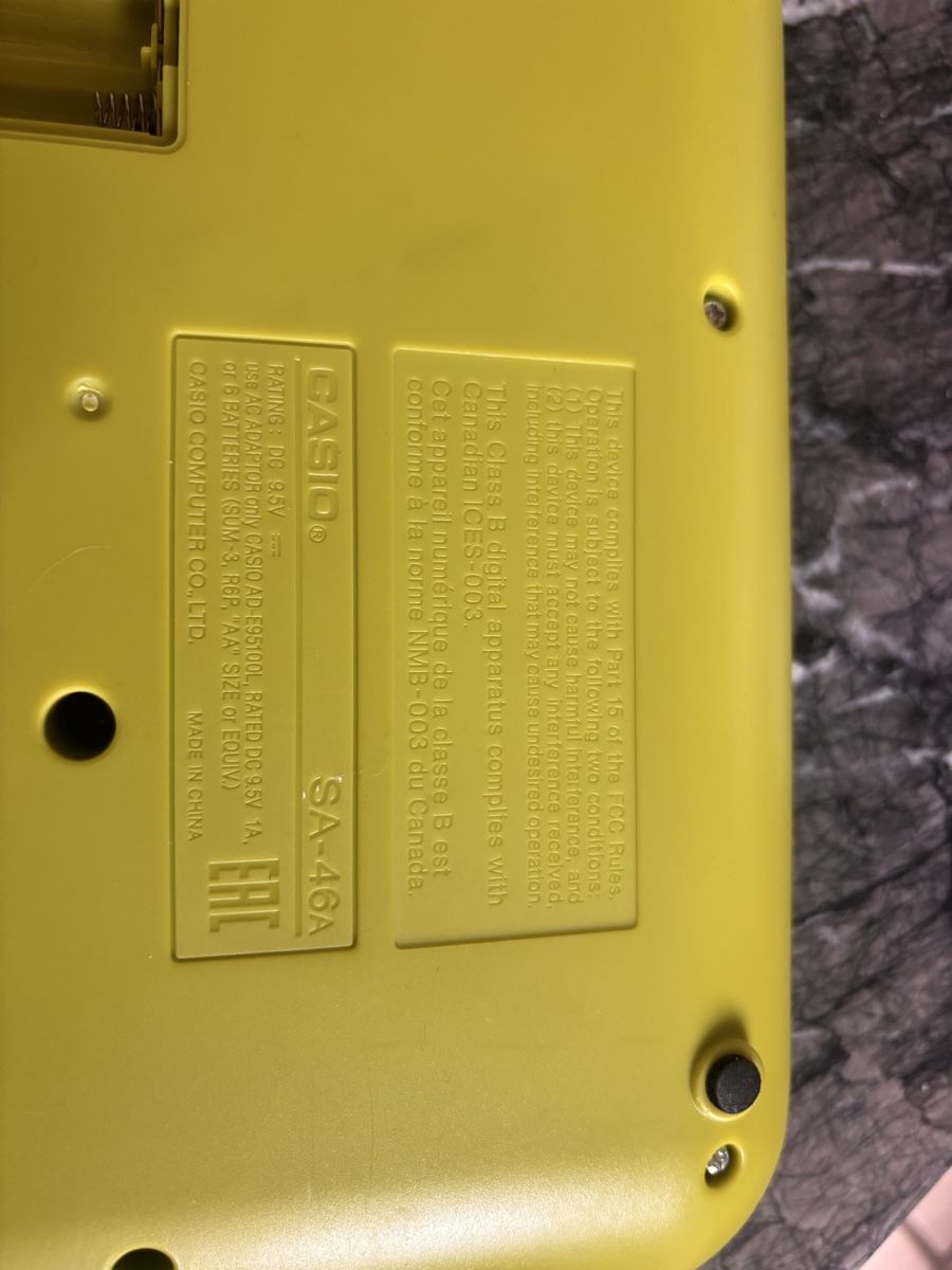 Casio Musikinstrumente: Casio SA-46 Kinder Keyboard – Gebraucht aus Affoltern am Albis von interceptor356 2