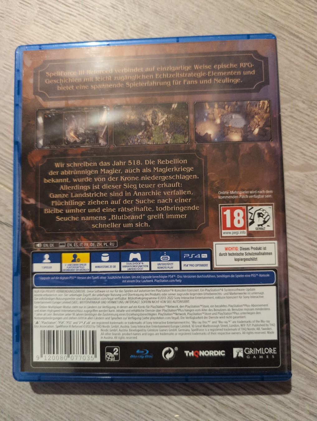 Spiele: Spiel Spellforce 3 Reforced PS4  – Gebraucht aus Huttwil von Schnuegu13 1