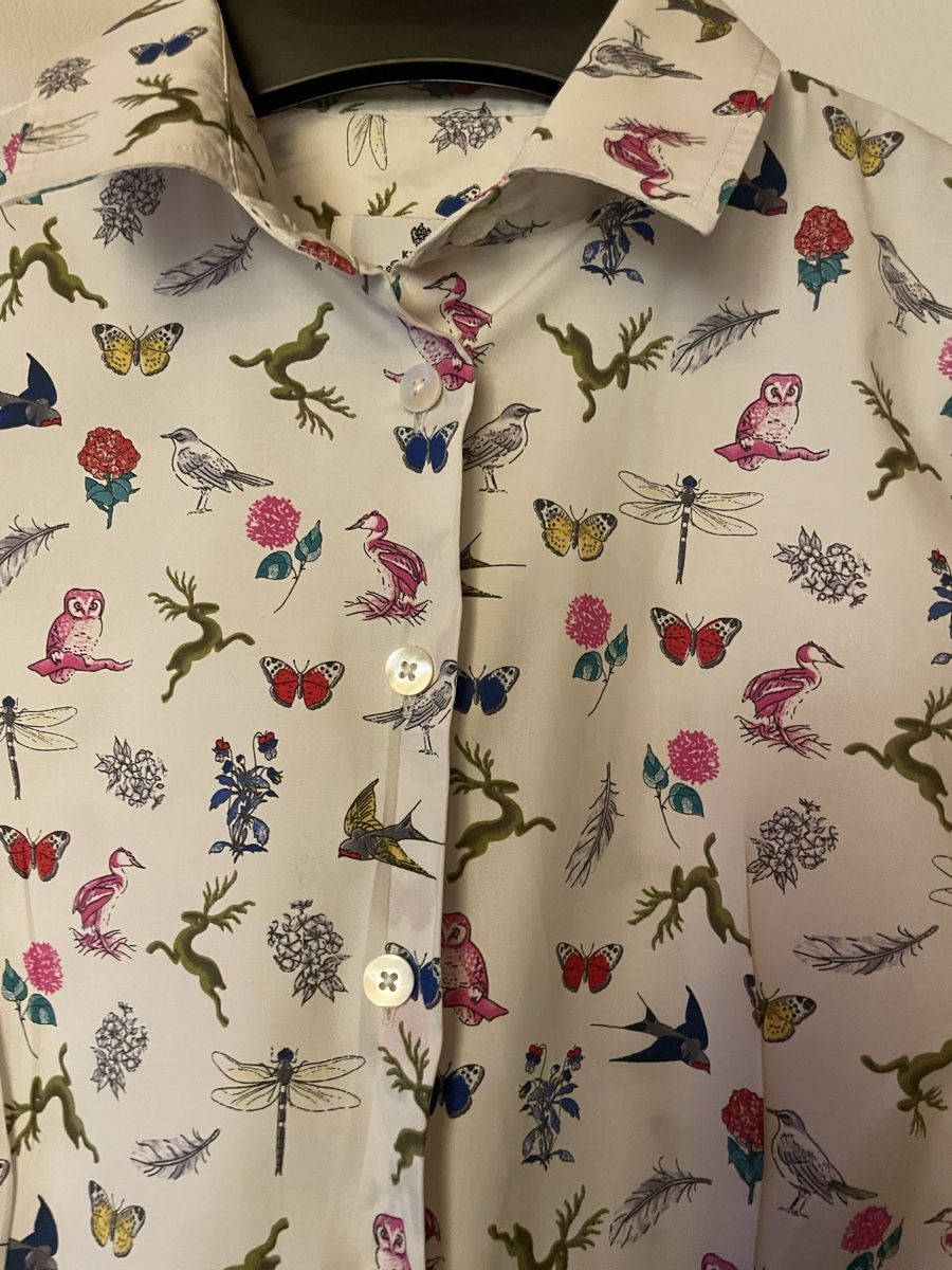 Camicette: Habsburg Bluse mit Tiermotiven Gr.38 – Usato da St. Moritz venduto da hdj_dd7v 1