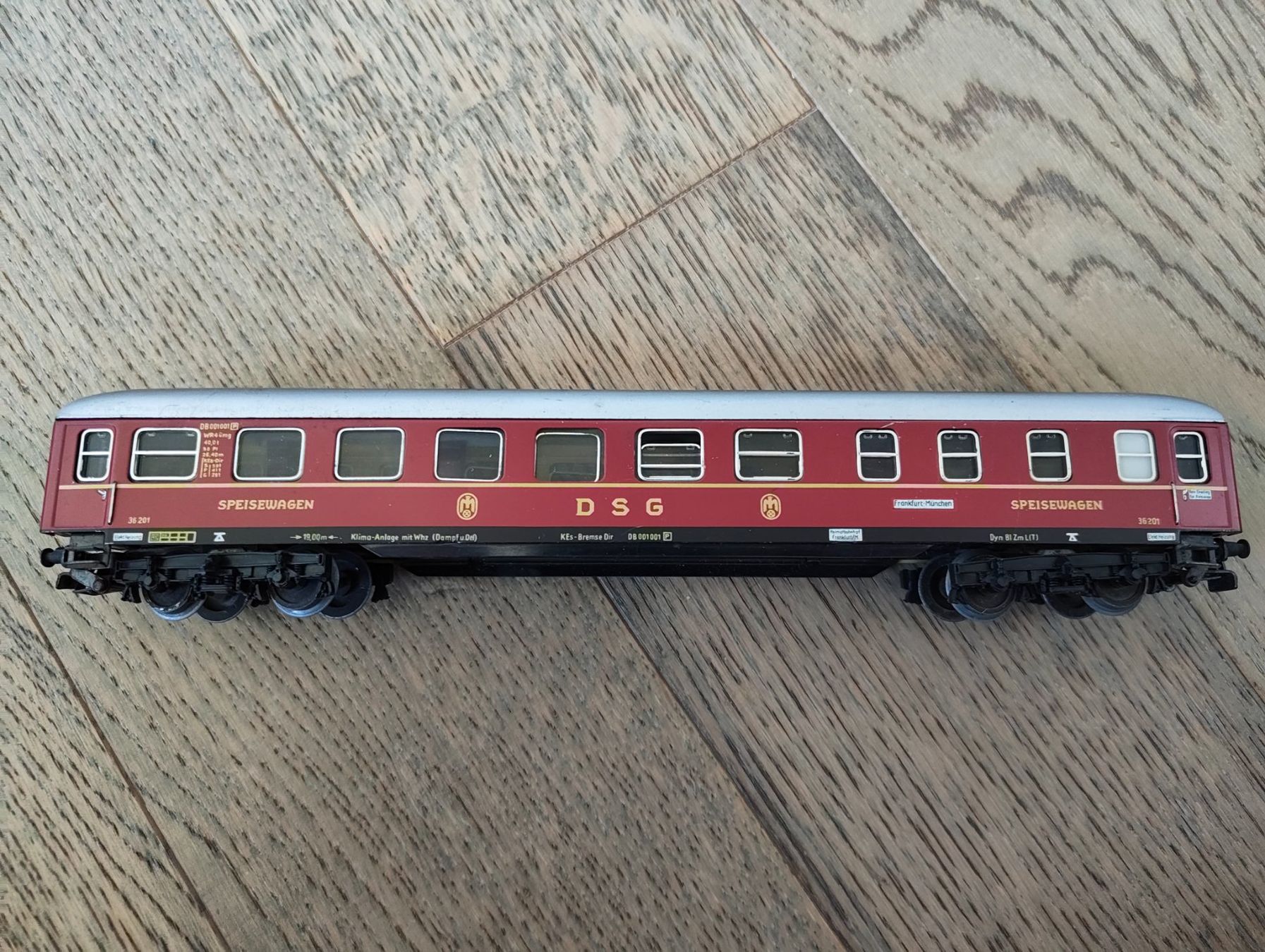 Märklin Modellini di ferrovie: 3er Speisewagen Zug Set – Usato da Lonay venduto da que_6phm 3