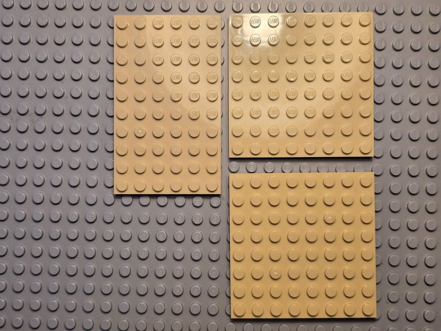 Lego Kit di costruzioni: Lego 3x Platten Tan – Usato da Basel venduto da Swi-7621