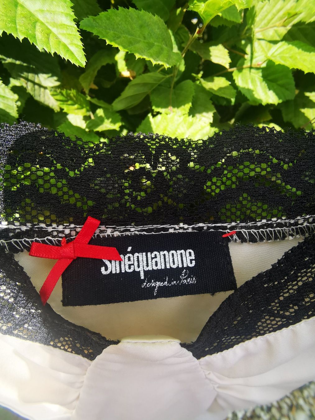 Top: SINEQUANONE Top mit Spitze Gr. XS/S – Usato da Niedergösgen venduto da lil_s6k8 1