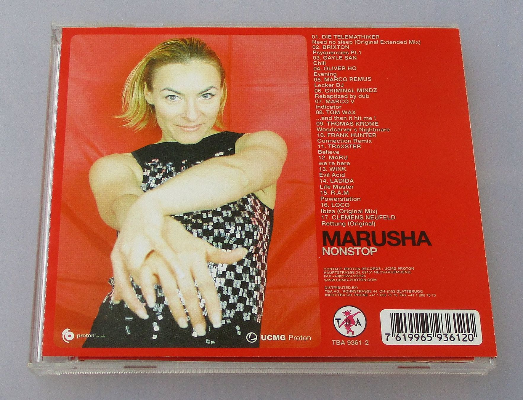CD: MARUSHA - Nonstop – Usato da Wattwil venduto da Muriel11 1