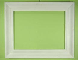 Bilderrahmen Holz Creme Shabby 63 x 77,5cm