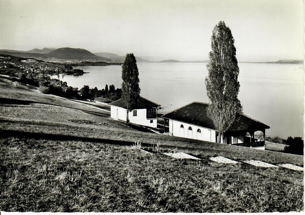 Ansichtskarten: Camp de Vaumarcus, La Béroche Chaumont – Gebraucht aus Hochdorf von Ziegel-16