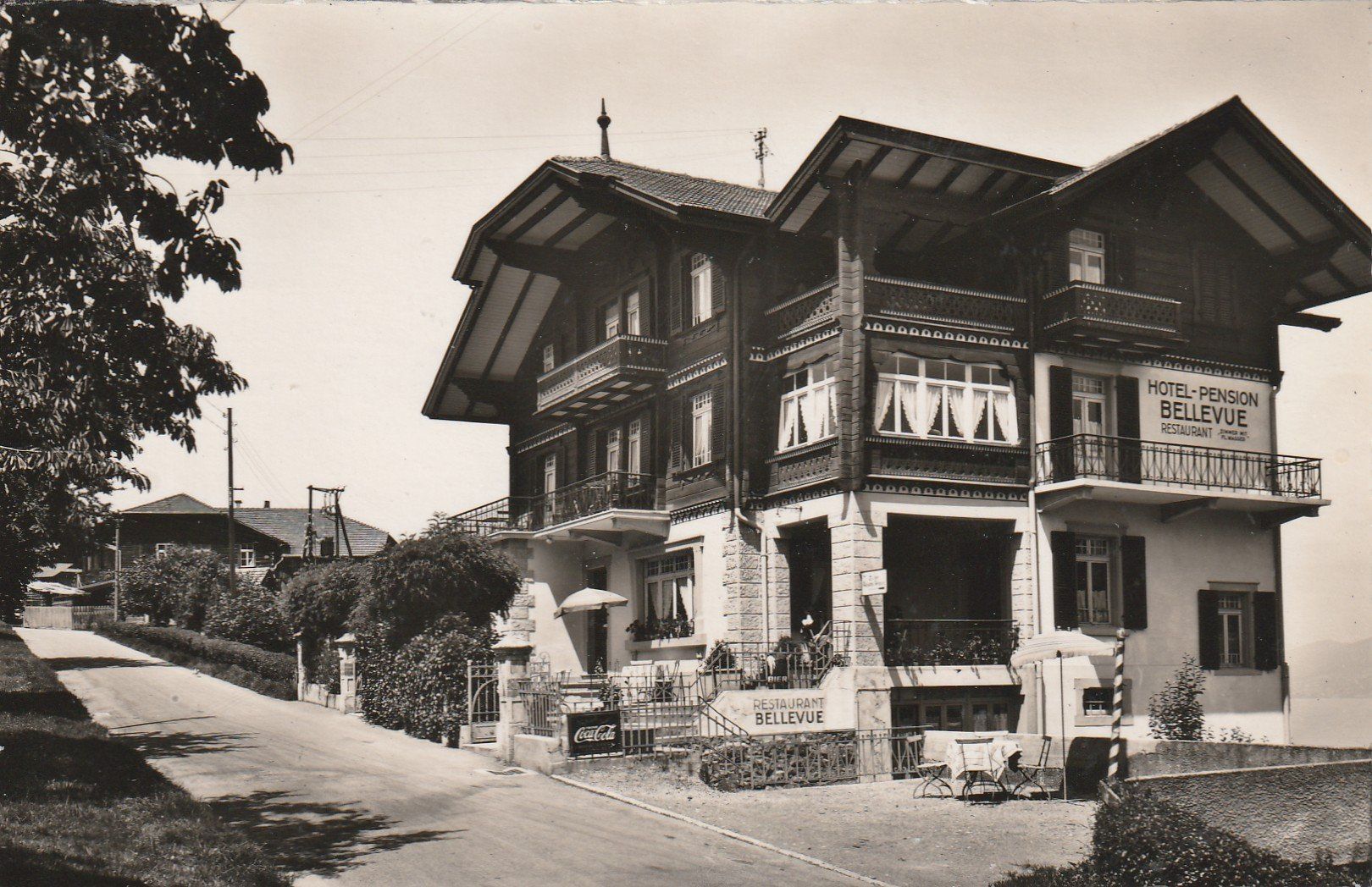 Cartoline postali: Krattigen Hotel Bellevue – Usato da Rorschacherberg venduto da fratovi2