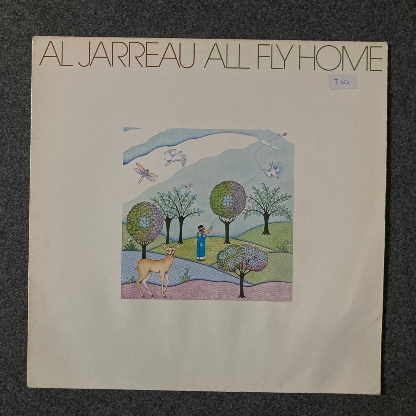 Vinyles: LP - Al Jarreau - All Fly Home – D'occasion à dachsen par oheio