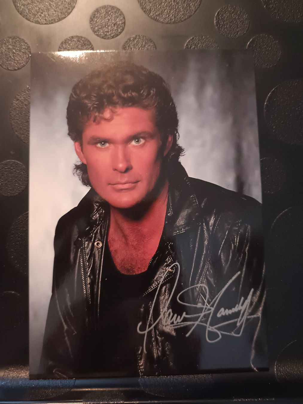 Autogramme: David Hasselhoff - alte Autogrammkarte – Gebraucht aus Menziken von Artographs