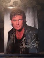 David Hasselhoff - alte Autogrammkarte