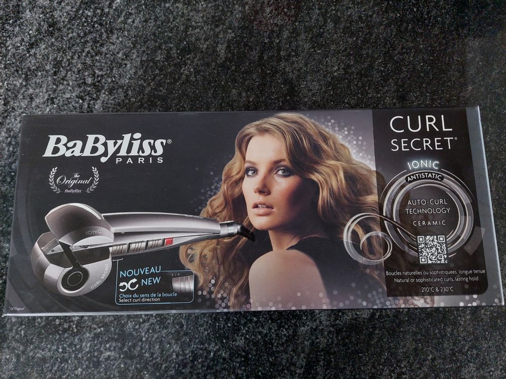 Babyliss Lockenstab C457E – 1 Stück, Schwarz, Aus Kunststoff, Maße 7,5x14x37 Cm