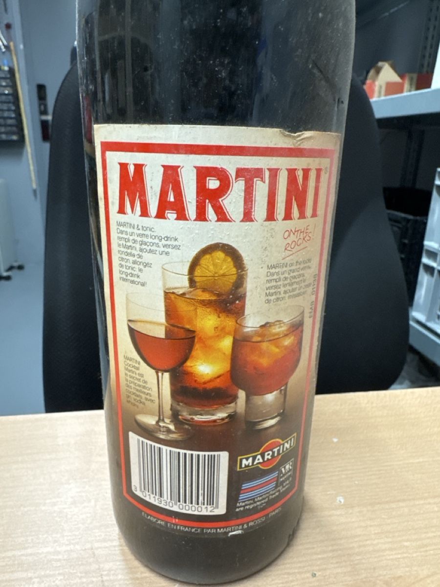 Martini Spirituosen: Bouteille Martini Rosso ancienne – Gebraucht aus Châtelaine von edv_5tgm 1