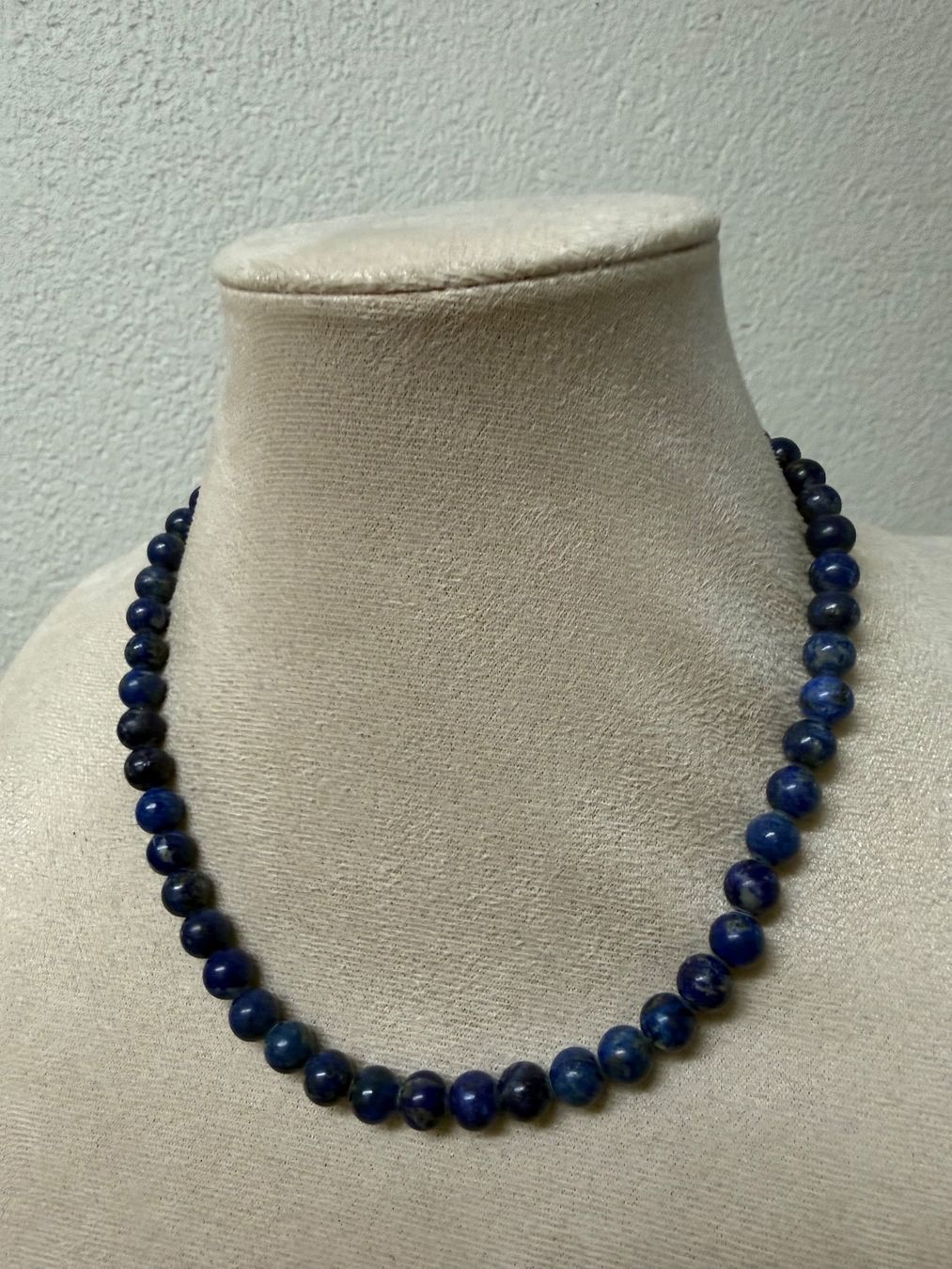 Catenine: Lapislazuli Kette mit Silber Verschluss 925 – Usato da Spiegel b. Bern venduto da Rogger72 1