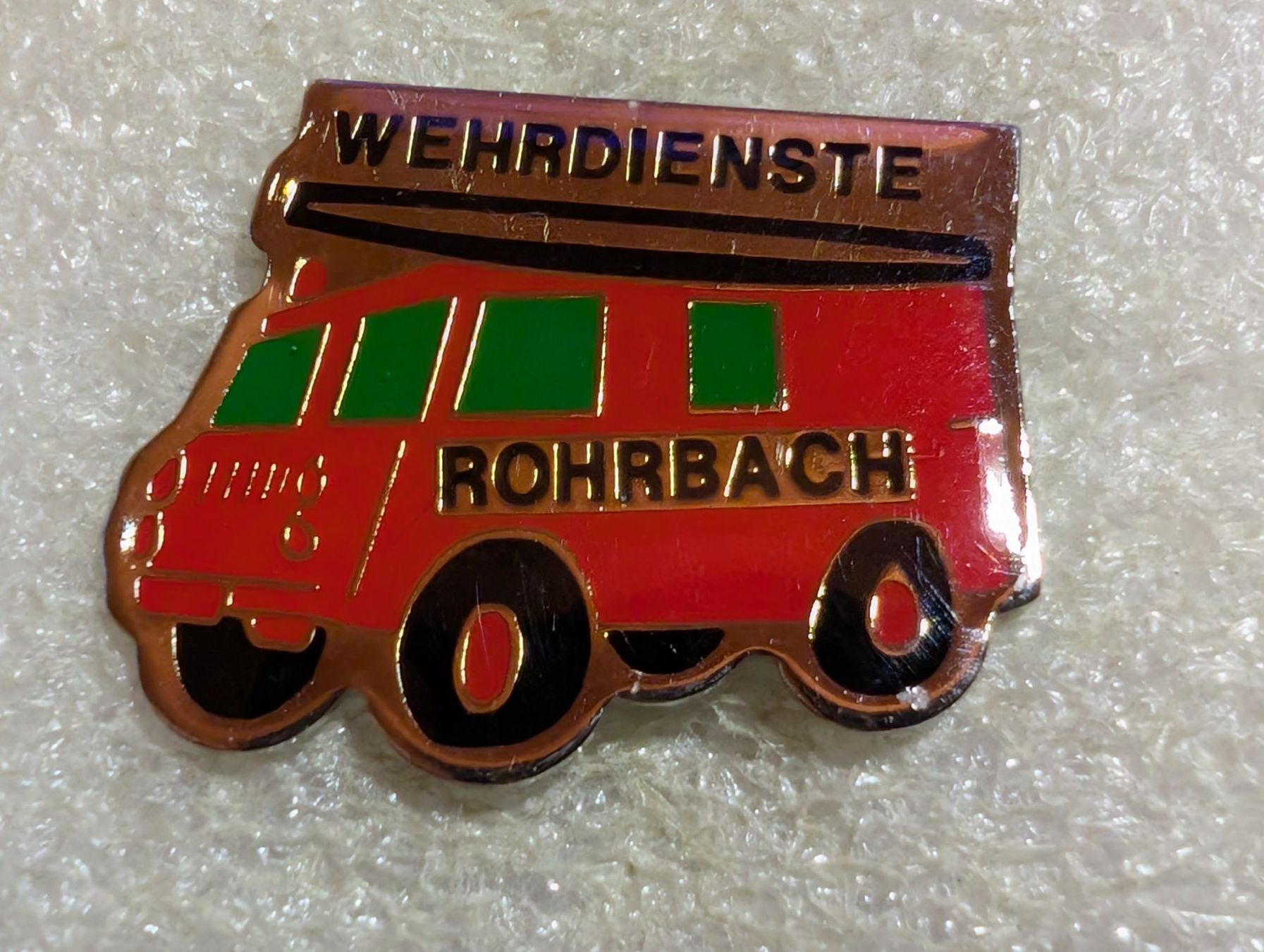 Placchette & Badge: Ansteckpin 226: Wehrdienste Rohrbach – Usato da Oppligen venduto da Pin-Fall-Shop