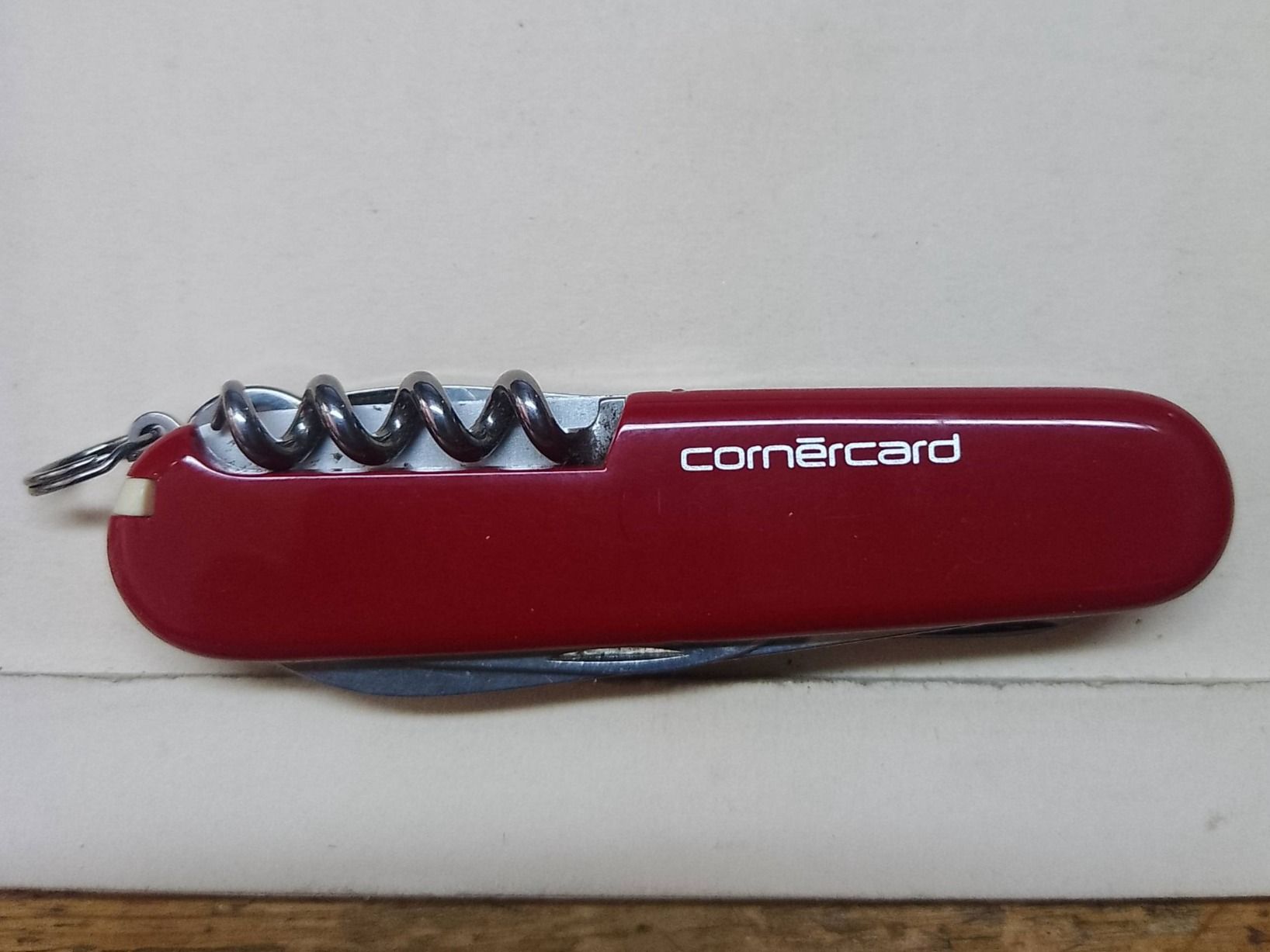 Victorinox Coltelli tascabile: Messer - Victorinox - "cornercard" - pubblicitario – Nuovo (secondo la descrizione) da Sorengo venduto da 74in