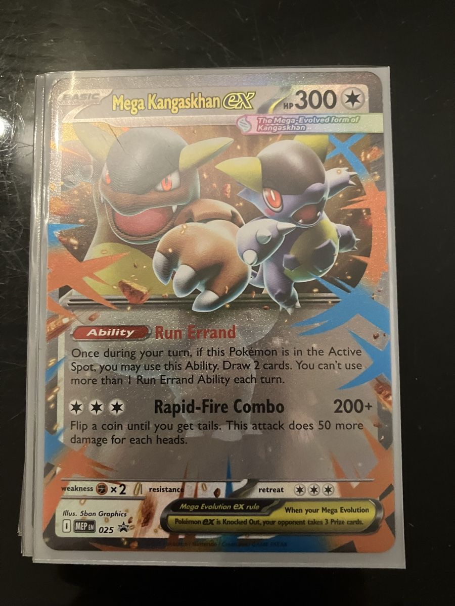 Pokémon Carte collezionabili: Pokemon Mega Kangaskhan ex, Promo, NM, Mega Evolution – Nuovo (secondo la descrizione) da Lyss venduto da Sandera20 1