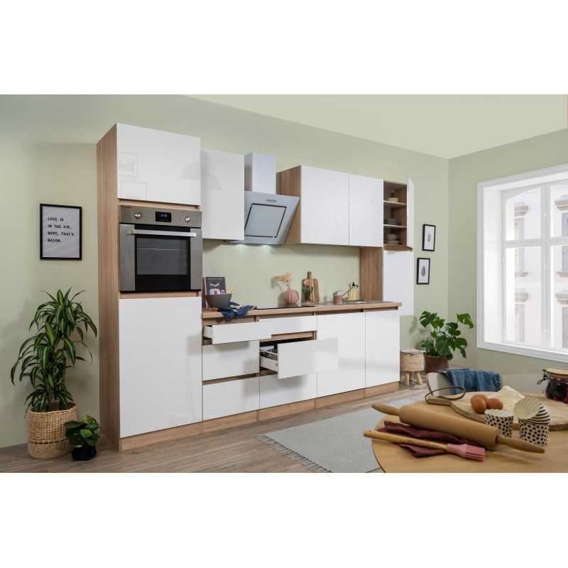 Cucine complete: 409 Küchenzeile Küchenblock 330cm E/SO/W - Küche Einbauküche – Nuovo e nell'imballaggio originale da Wallenwil venduto da toesstalvertrieb 2