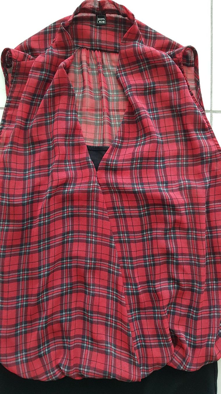 Pimkie Vestiti: Mini Kleid rot kariert Grösse M / L – Usato da Kriens venduto da angelaruediger 3