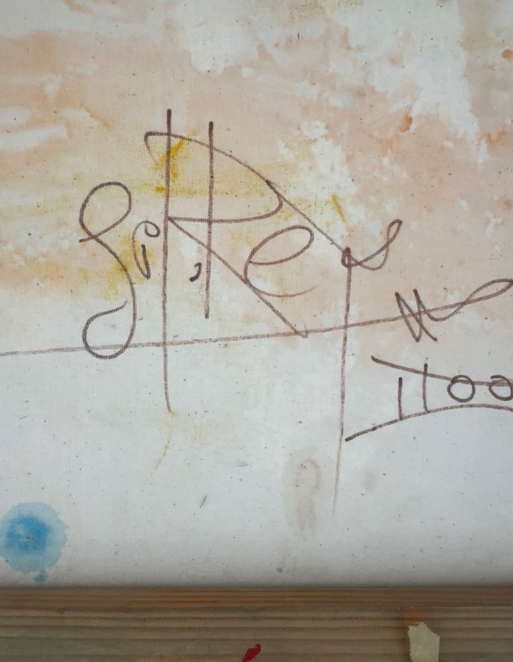 Tableaux: Zwei schöne abstrakte Acryl Bilder – D'occasion à Zürich par Sira33 5