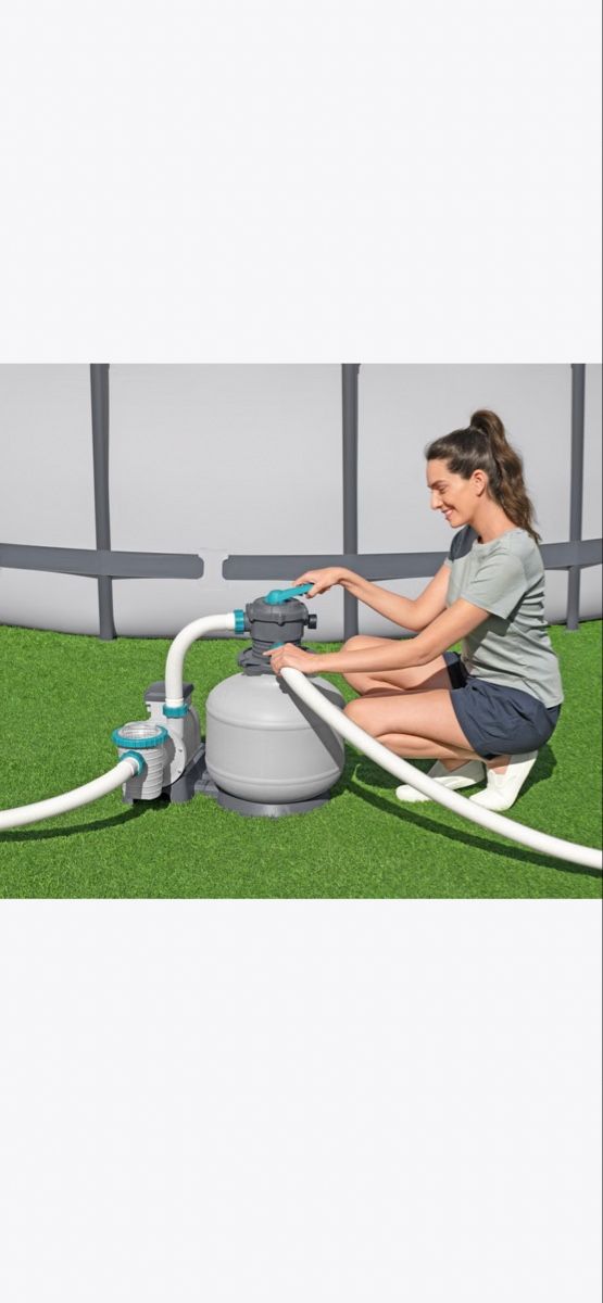 Accessori per Piscine: Sand Filter 11355L/3000gal Pumpe mit Polysphere neu – Nuovo (secondo la descrizione) da Witterswil venduto da pinkomania 3