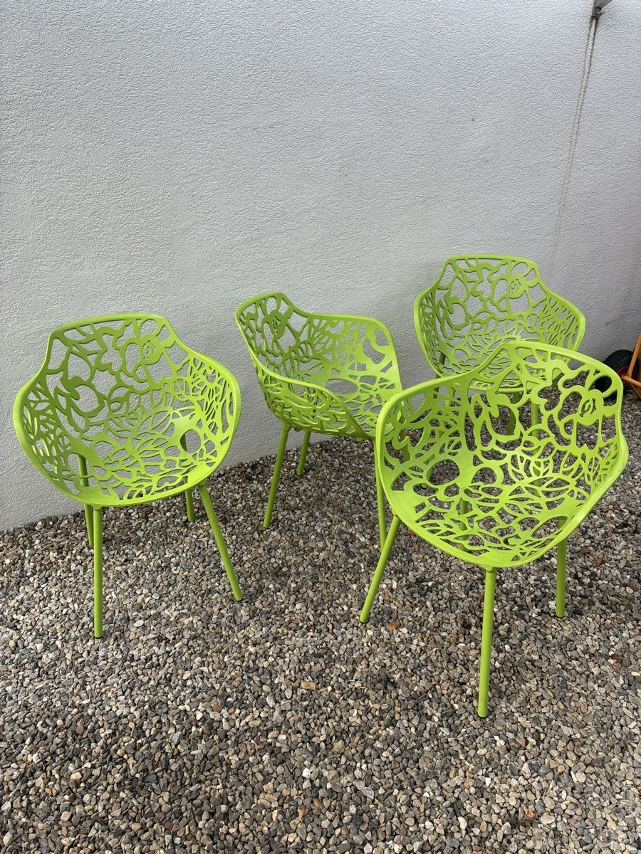 Poltrone: Vier Gartenstühle Sessel Design – Usato da schönenwerd venduto da quartier9 2