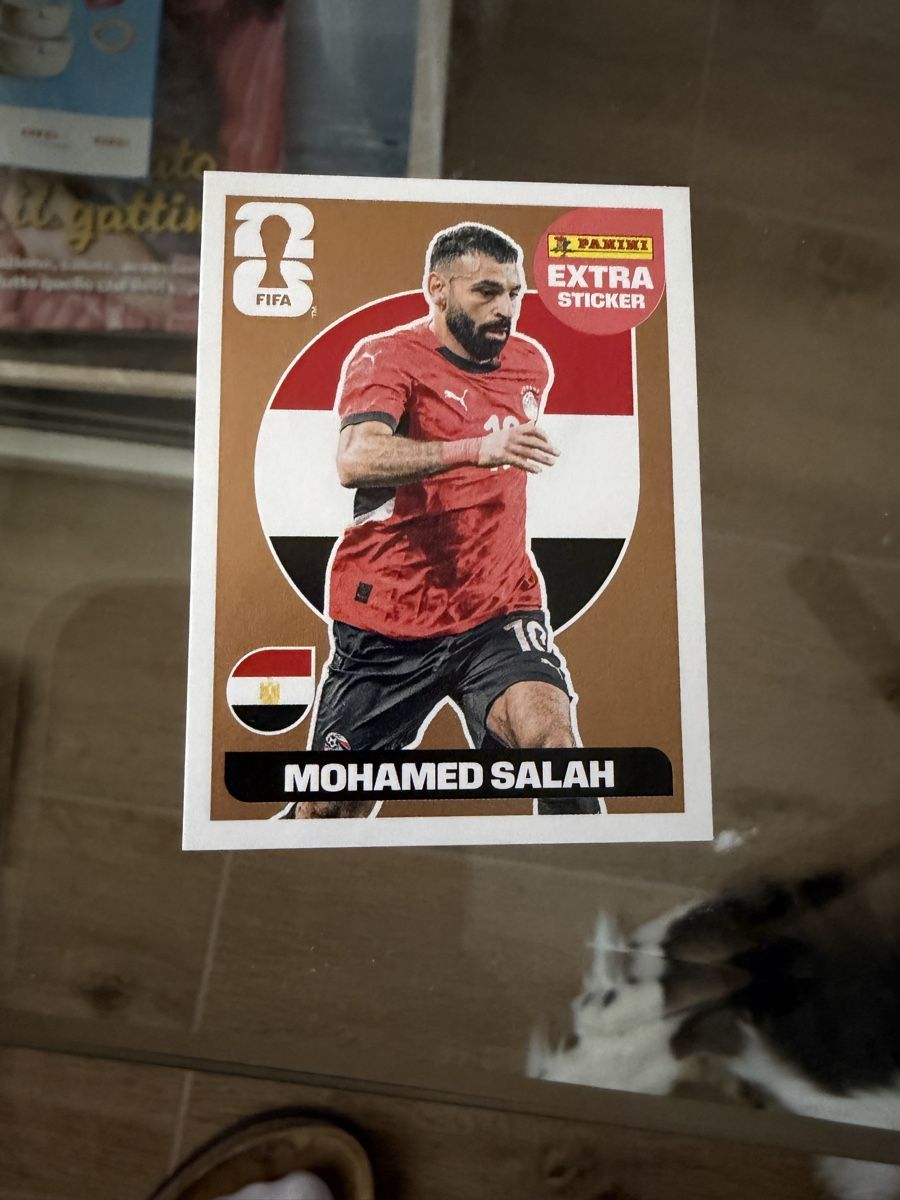 Panini Carte collezionabili: Extra sticker panini Mohammed Salah – Nuovo (secondo la descrizione) da Pregassona venduto da JJones79