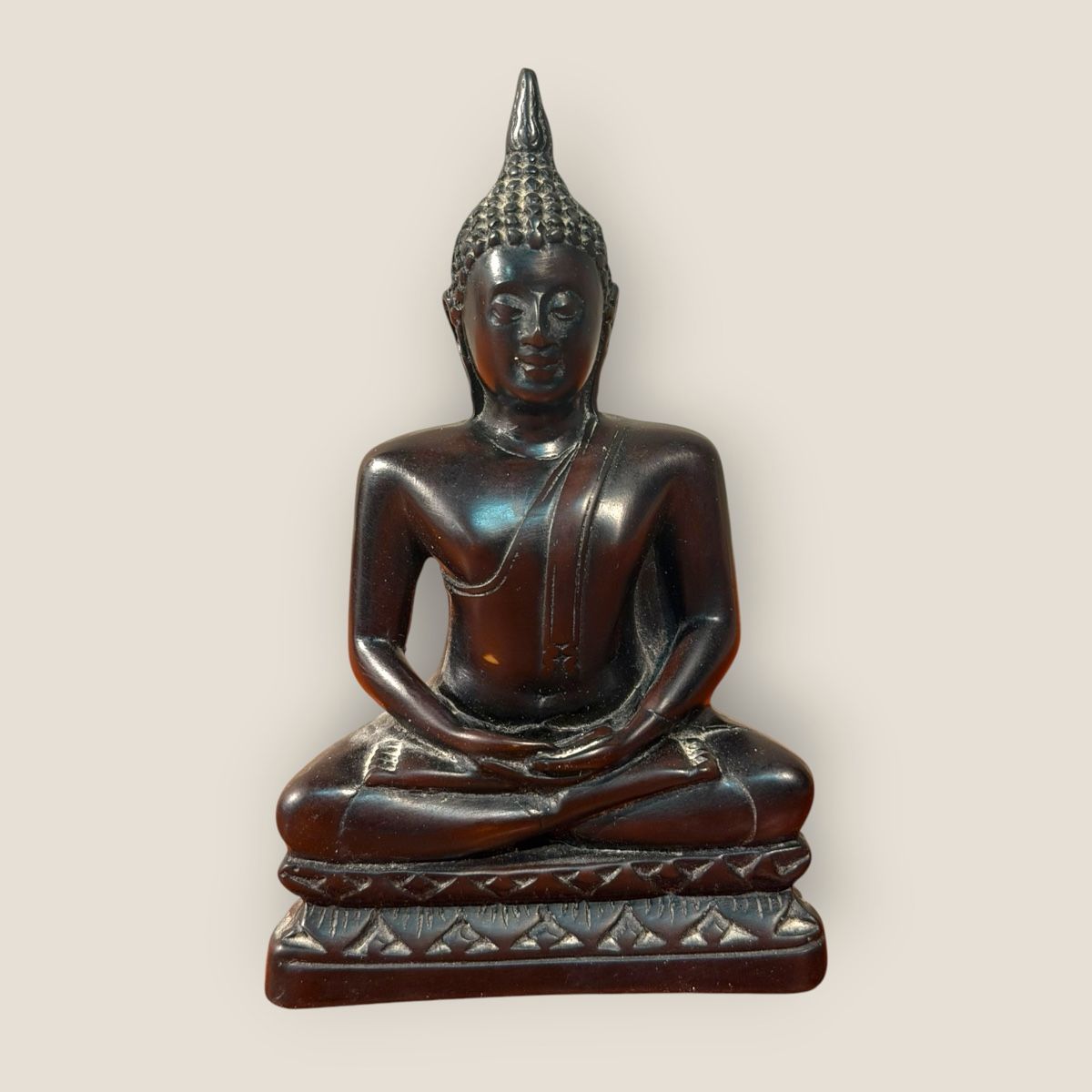 Statuette: Antique resin Buddha Statue - Home Decor – Usato da Lausanne venduto da vas_cdb2 1
