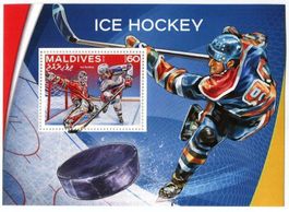 Block "Eishockey". Malediven.