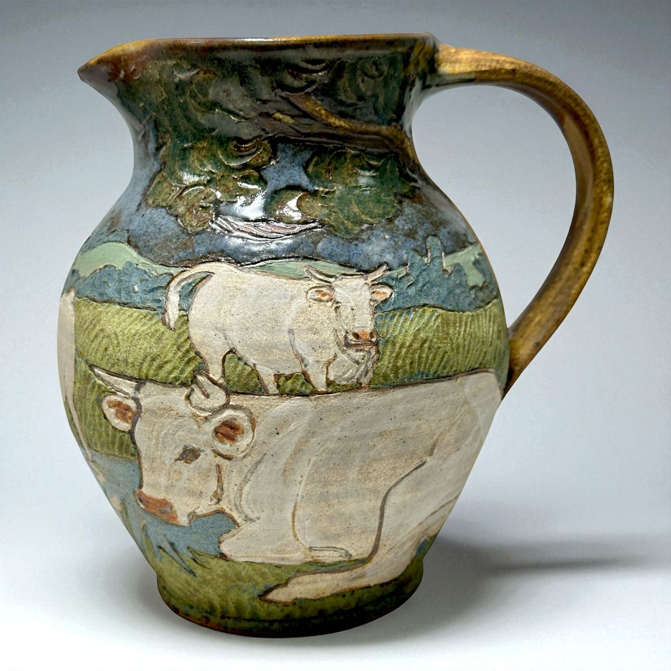 Caraffe: Pichet en grés Chloë Walters pour Poterie de Poisson – Usato da Morges venduto da vintix 2