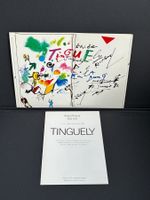 JEAN TINGUELY 2 Einladungskarten vom Kunsthaus Zürich 1982