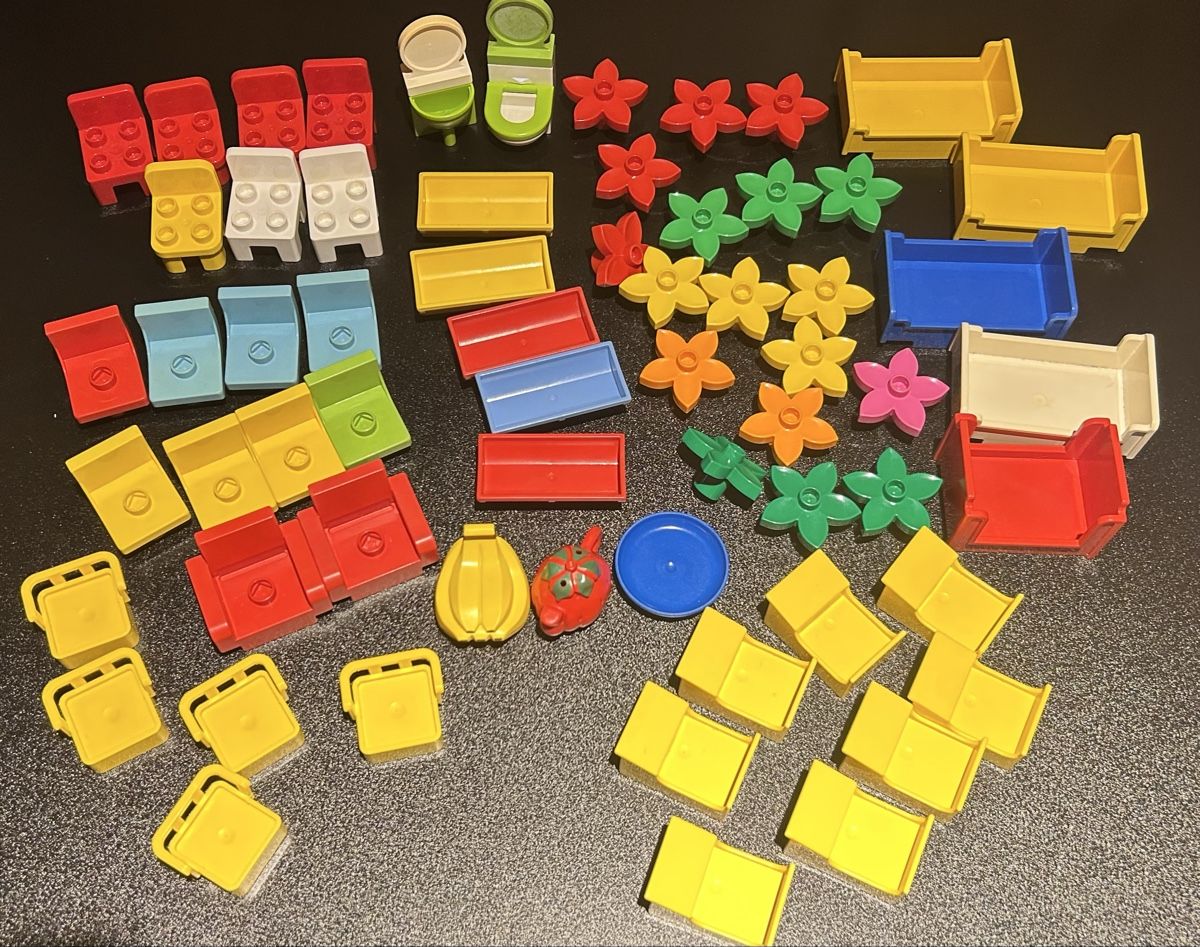 Lego Giocattoli: Duplo Lego Teile Wohnen – Usato da Oberrüti venduto da SussiundStrolch