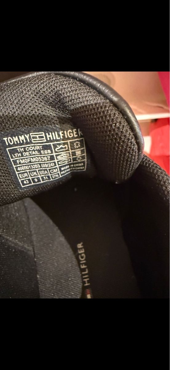 Tommy Hilfiger Scarpe da uomo: Tommy Hilfiger Männer Sneaker schwarz – Usato da Winterthur venduto da yar_dpp8 3