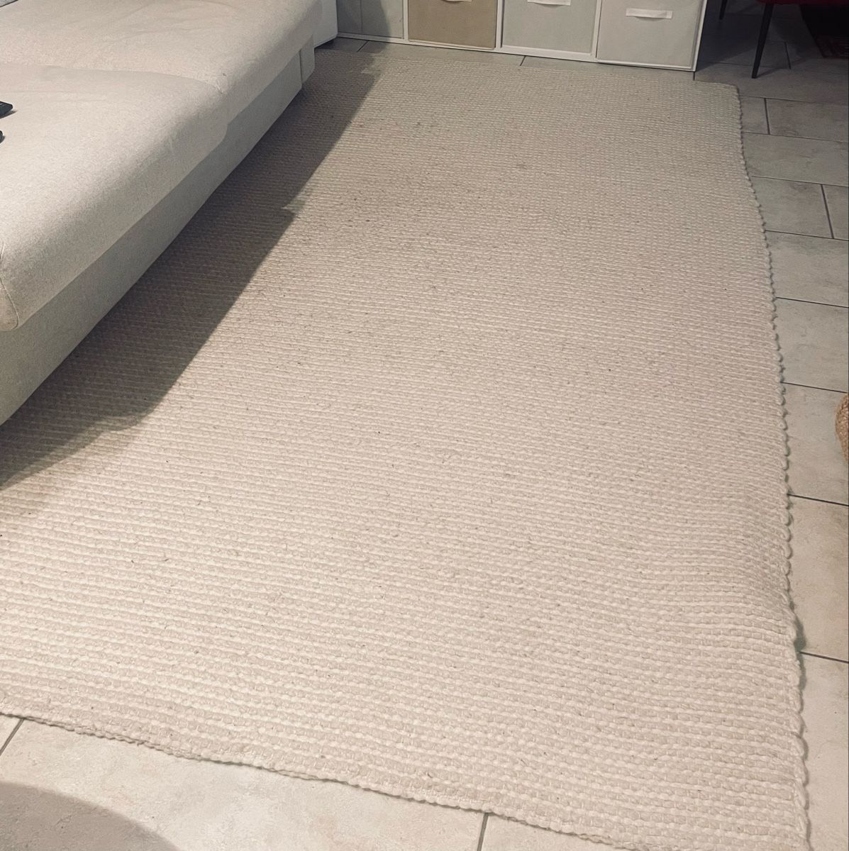 Jysk Tappeti: Teppich Lucerne, Jysk, creme/weiss – Usato da Wettingen venduto da Armonia03 1