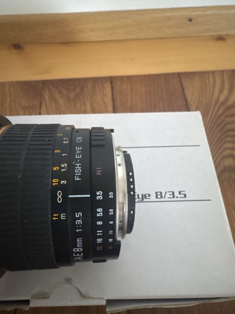 Objectif Walimex Pro Fish-Eye AE 8/3.5 Nikon AF/MF (D'occasion) à ...