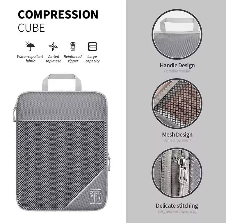 Borse: Compression Packing Cubes Set, 5-teilig – Usato da Roggwil BE venduto da pet_6pws 4