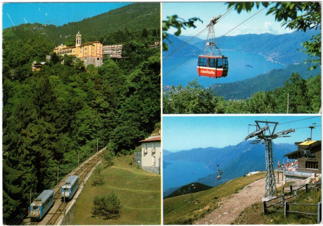 Cartoline postali: Locarno - 3 Bild AK – Usato da Binningen venduto da Mountainrider