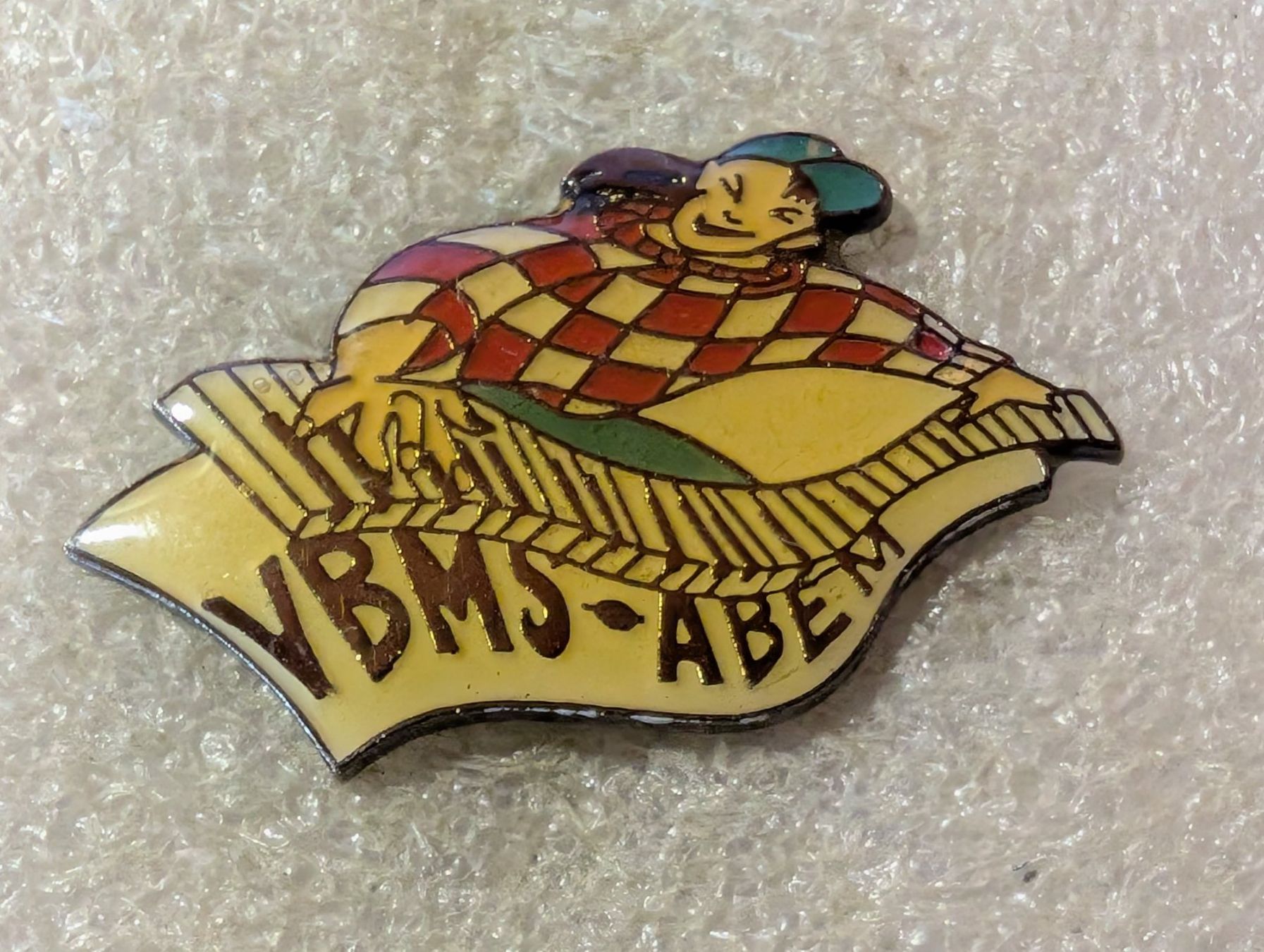Placchette & Badge: Anstecknadel 185: VBMS ABEM – Usato da Oppligen venduto da Pin-Fall-Shop