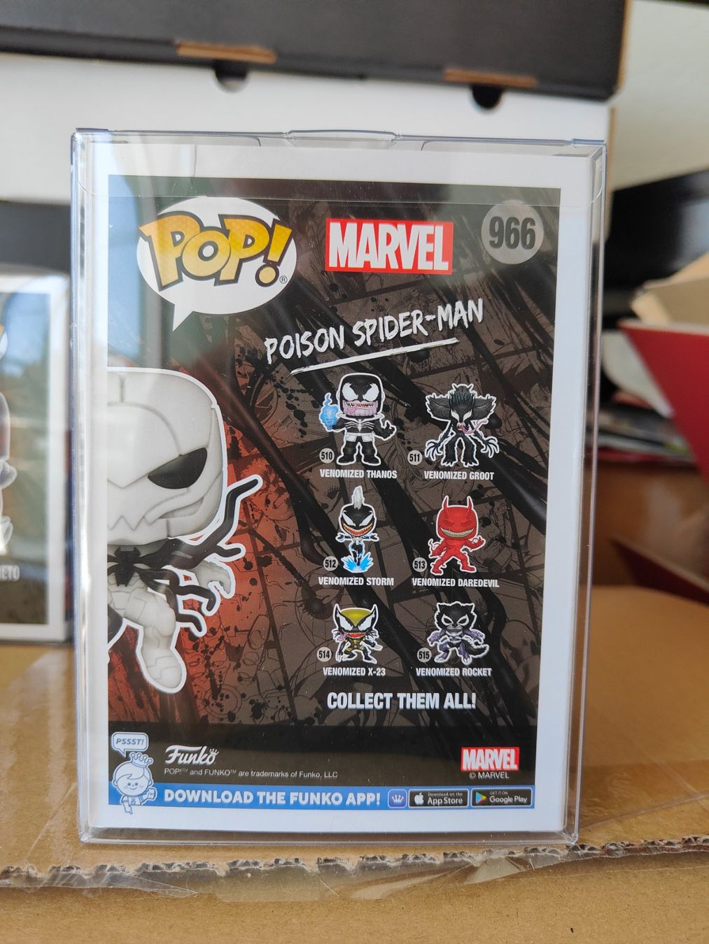Funko Statuette: Funko Pop! - Poison Spider-Man - Glow Chase - SE #966 – Usato da Benken SG venduto da beasty91 2