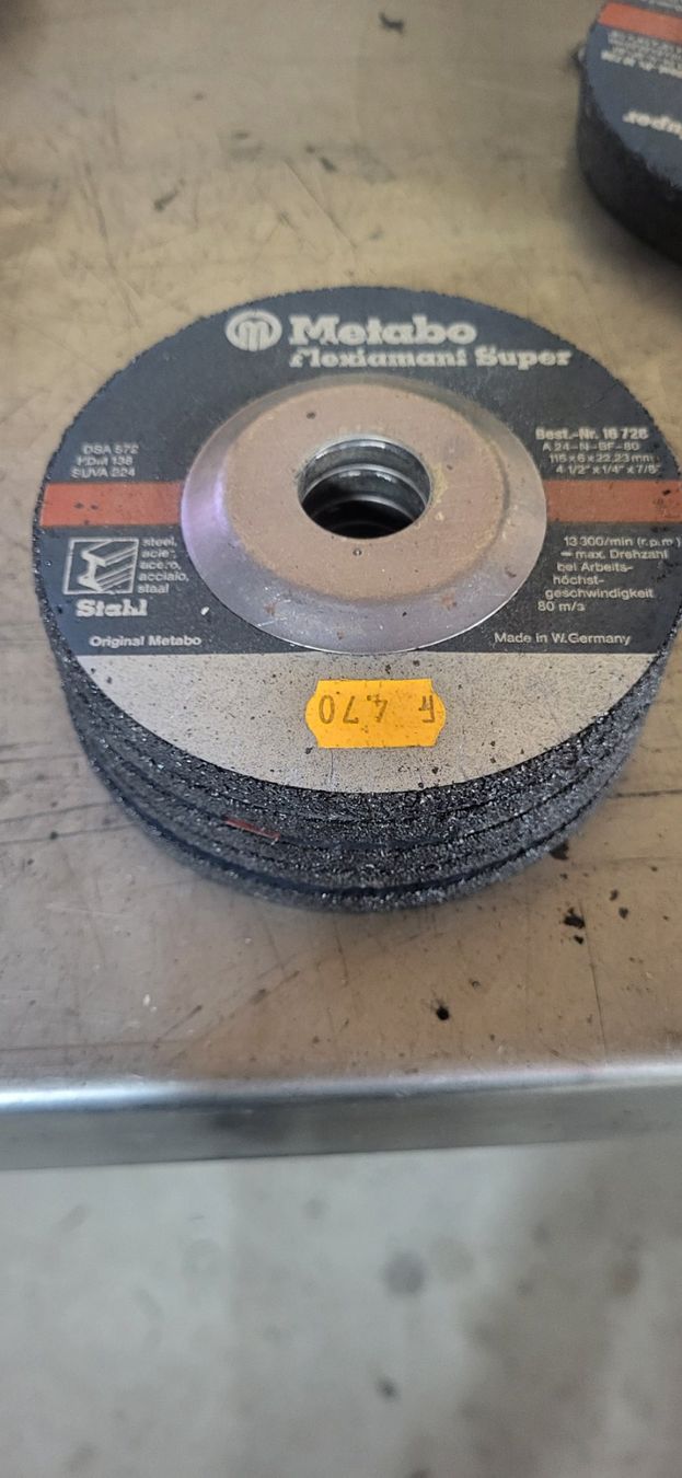 Tutte le macchine: Schruppscheiben Stahl 115mm 5Stk – Nuovo (secondo la descrizione) da Egg SZ venduto da Bko1 1