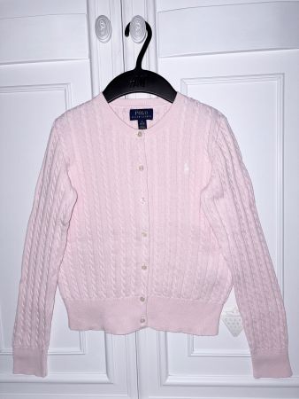 Ralph Lauren girls cardigan sweater Jäckli 8 10 Y 140 NEW