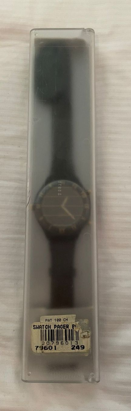 Swatch Orologi: SWATCH PIEPSER PAGER PAT102 Original Box – Nuovo e nell'imballaggio originale da Ebikon venduto da Mangotango1 3