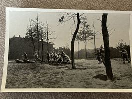 Fotodruck 6x9cm  Winterschlacht in den Masuren 1915