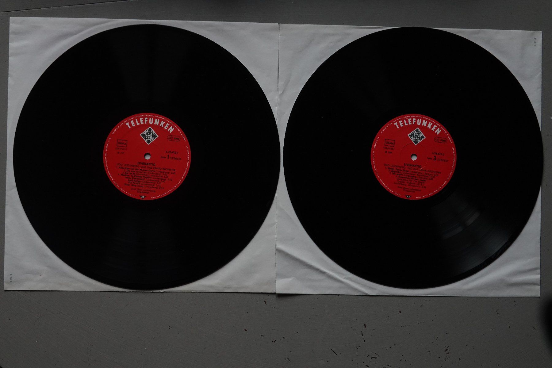 Dischi in vinile: Udo Lindenberg livehaftig 2LP – Usato da undervelier venduto da usc_7wvr 2