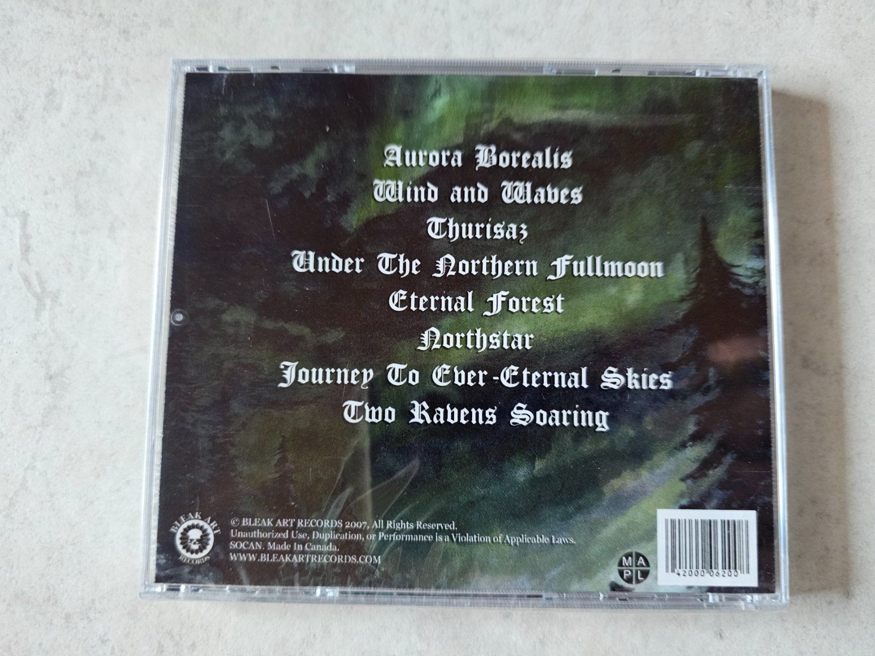 CD: Dark Forest  -  Aurora Borealis  /  Fabrikneu – Nuovo e nell'imballaggio originale da Schneisingen venduto da backstore24 1