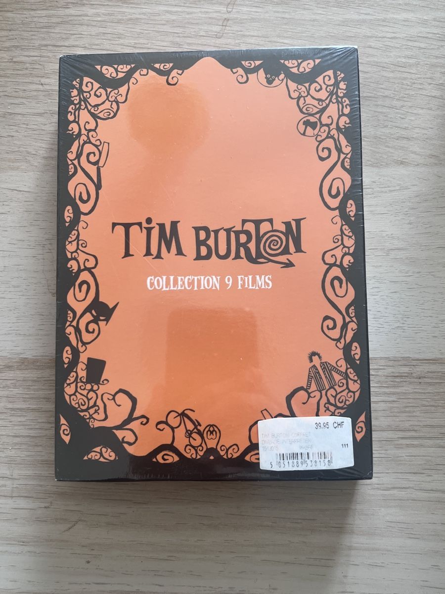 Tutti i DVDs: Tim Burton - Coffret 9 films – Nuovo e nell'imballaggio originale da Bulle venduto da Sammobil 3