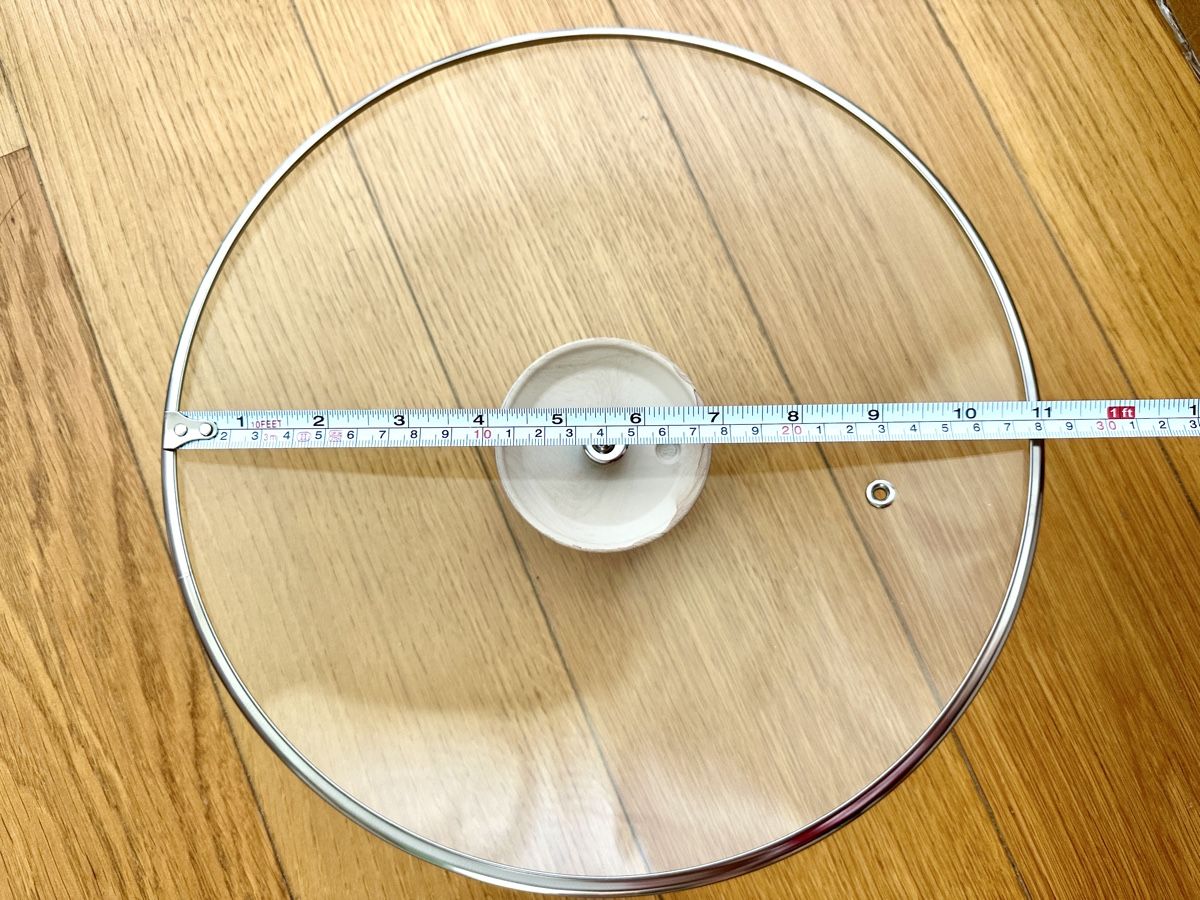 Elettrodomestici da cucina: Universal Glass Lid - Fits Most Cookware - 28 cm – Nuovo (secondo la descrizione) da Gattikon venduto da Sarahs_Schatzkammer 2