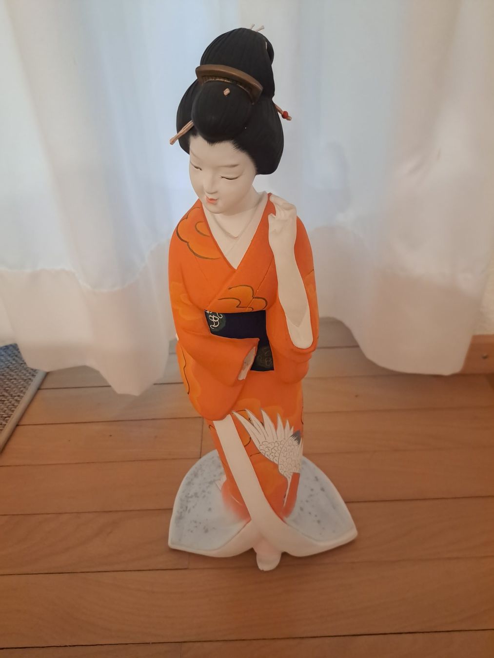 Statuette: Geisha – Usato da Rickenbach Sulz venduto da okaimonowoshimasu